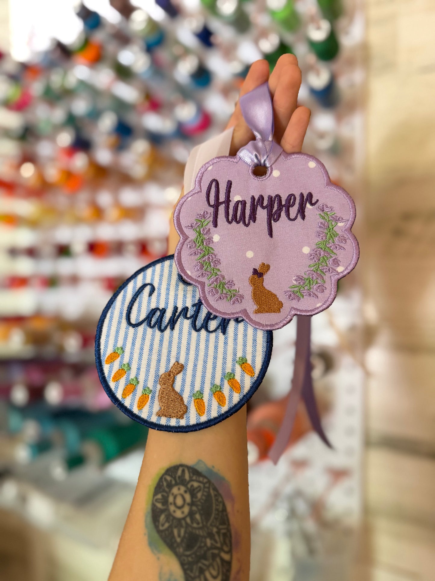 Easter tag