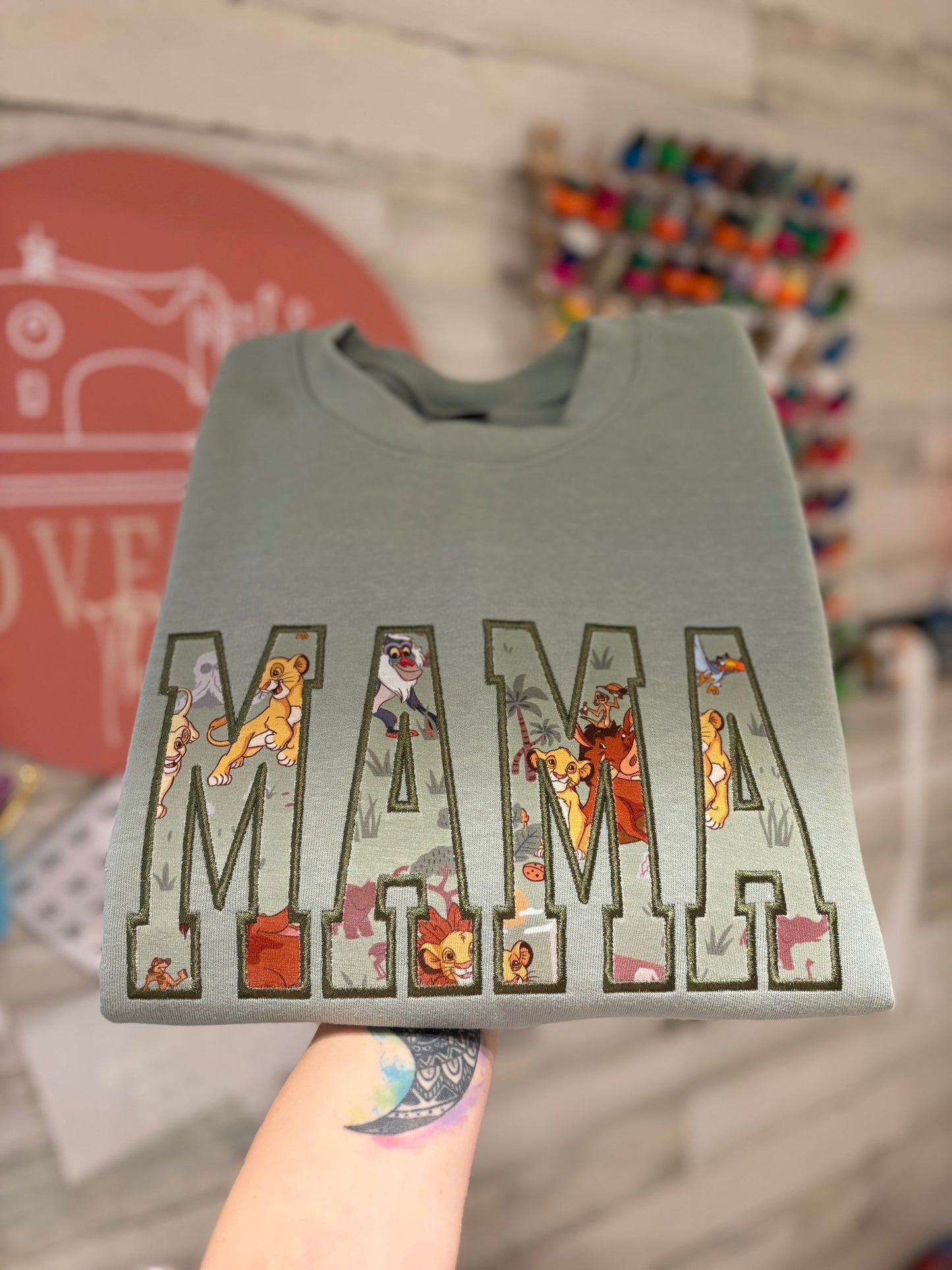 Lion King Keepsake Gildan (Satin)
