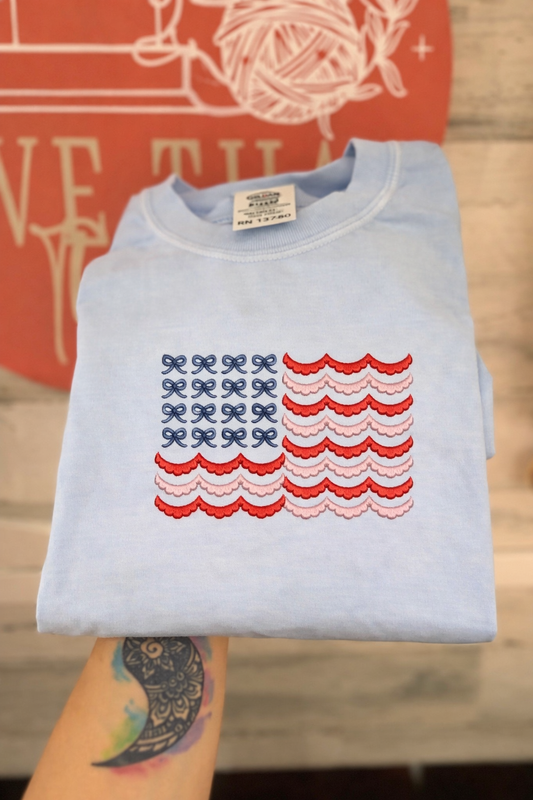 Scalloped Flag