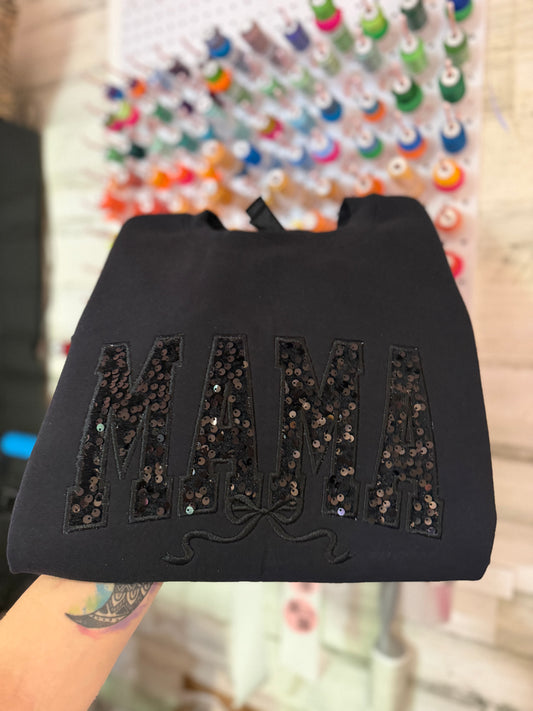 Sequin Mama W/ Bow
