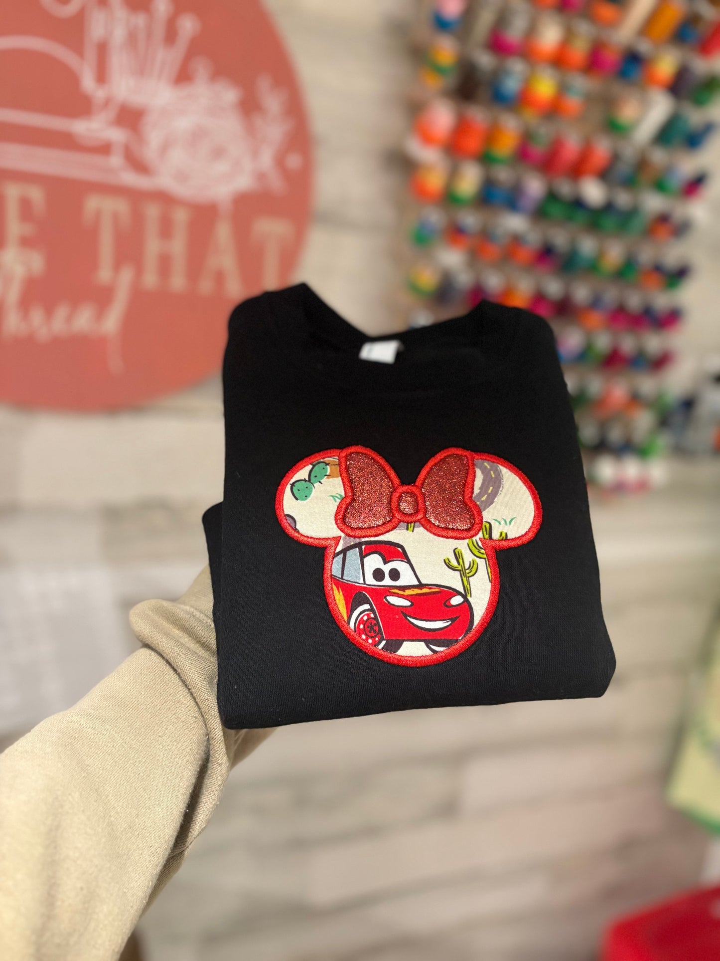 Minnie/Mickey Inspired Little Sleepies Toddler Sweatshirt