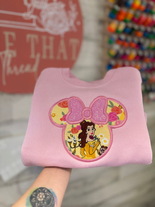 Minnie/Mickey Inspired Little Sleepies Toddler Sweatshirt