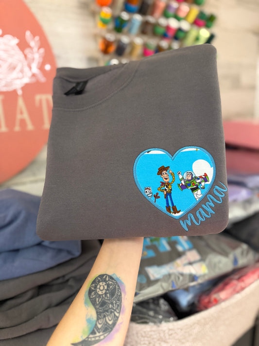 Heart Design — Toy Story— Left Chest