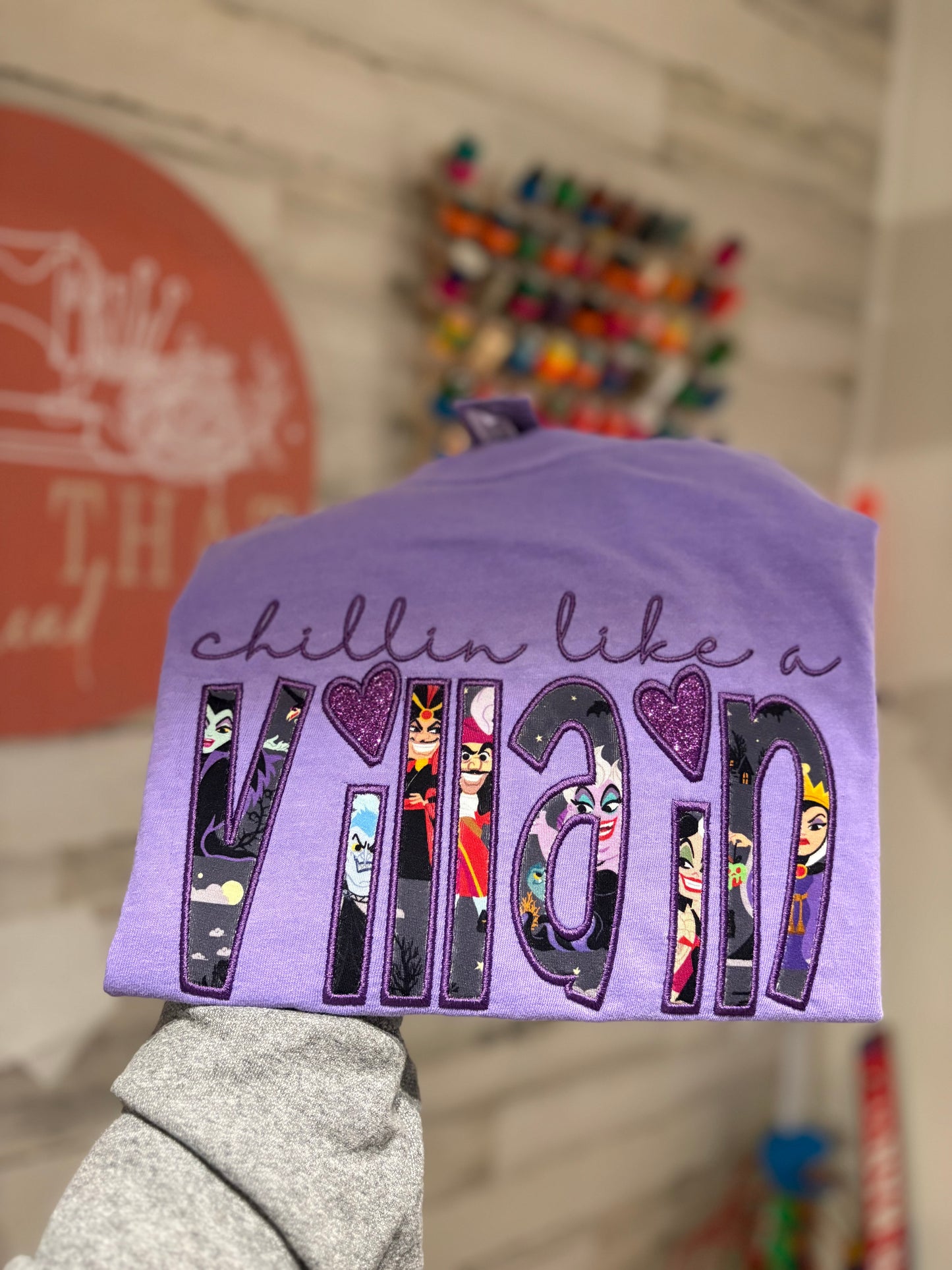 Chillin Like A Villain Comfort Colors T-Shirt