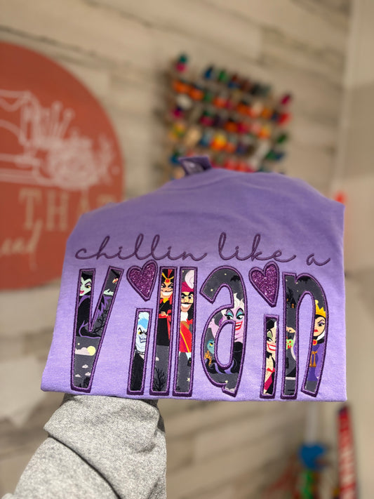 Chillin Like A Villain Comfort Colors T-Shirt