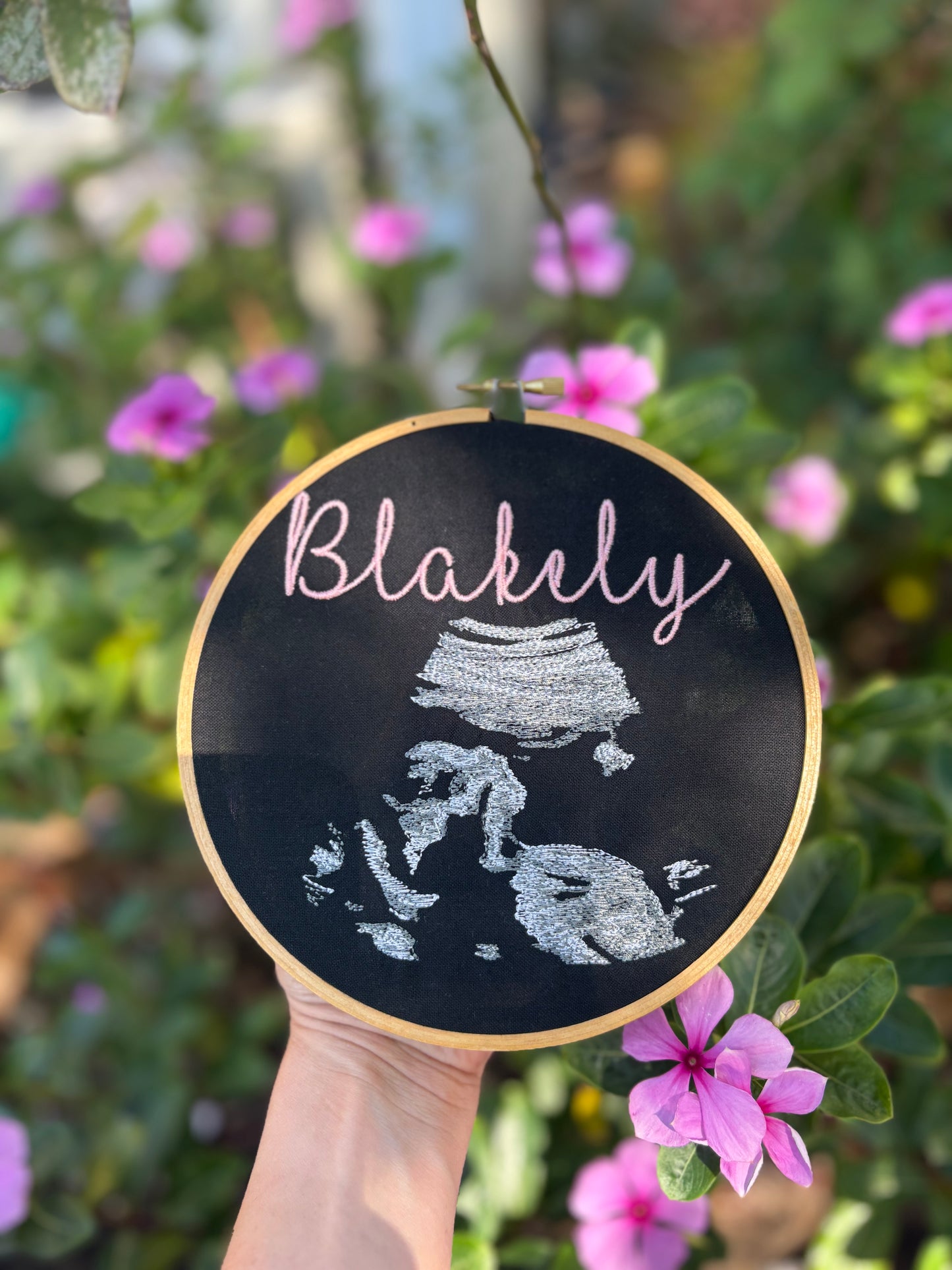 Custom Embroidered Ultrasound