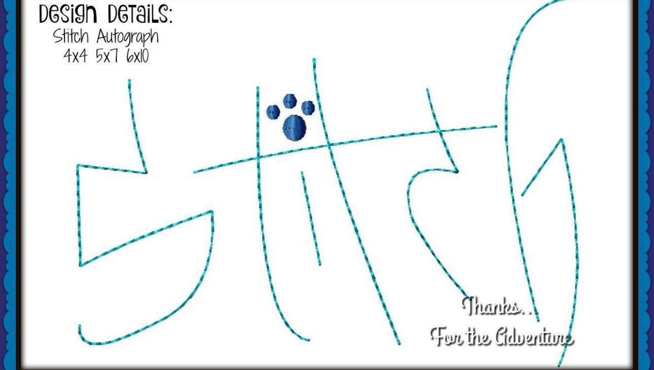 Toddler Autograph Stamp Design T-Shirt