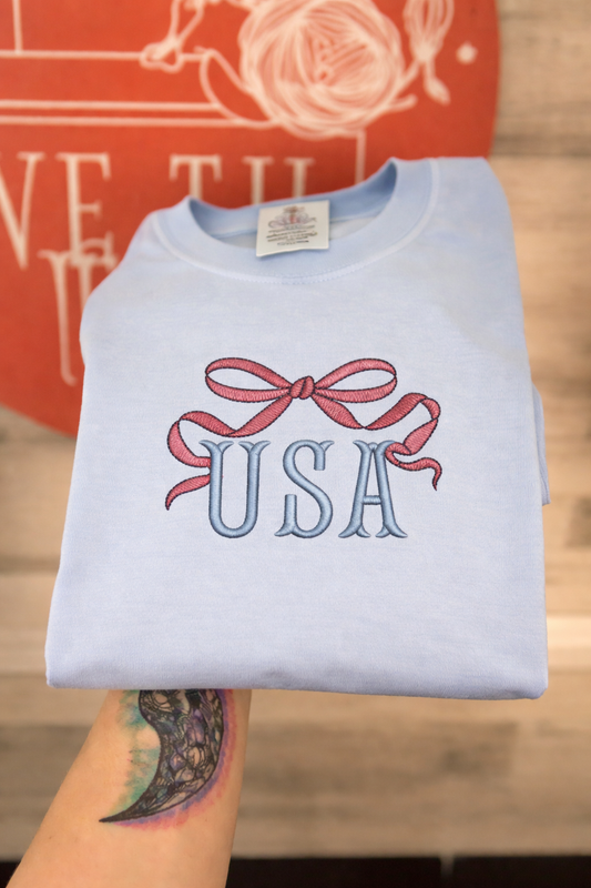 USA With Bow