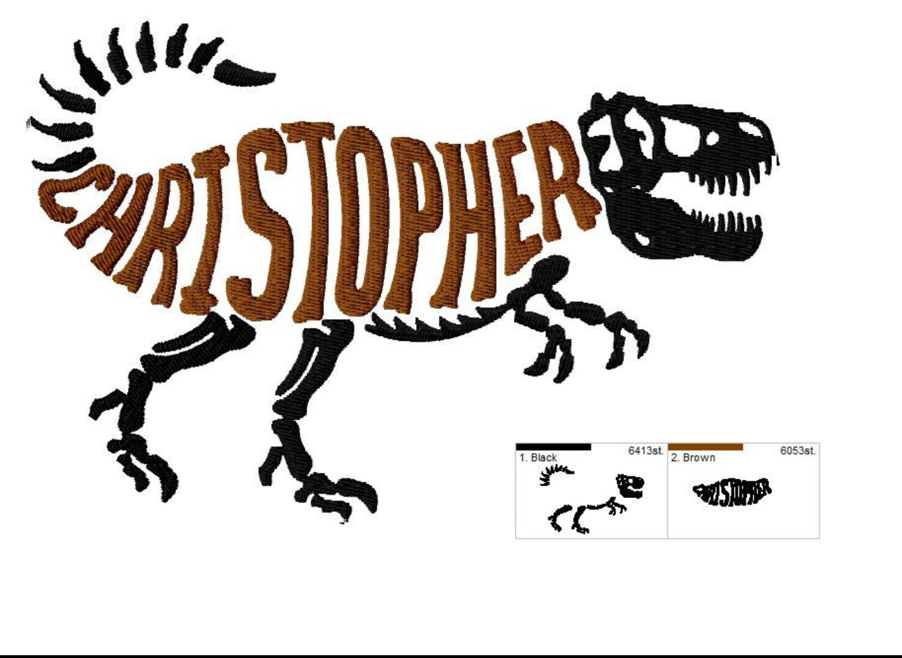 Personalized Dinosaur T-Shirt