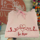 Be Mine Embroidered Gildan Sweatshirt