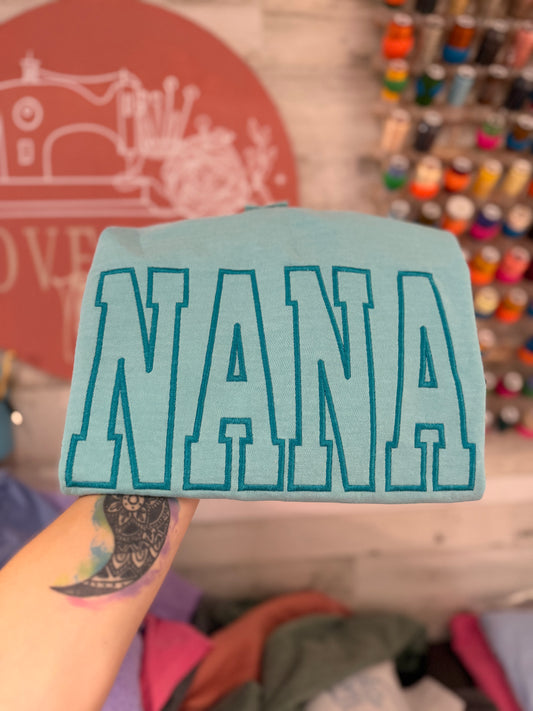 Custom Block Lettering (No Fabric)