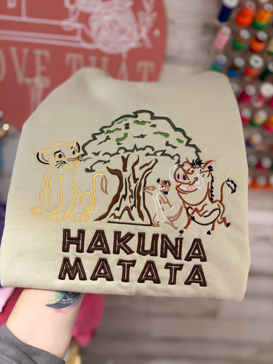Lion King Sketch Design