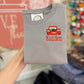 Personalized Lightning McQueen (Left Chest)