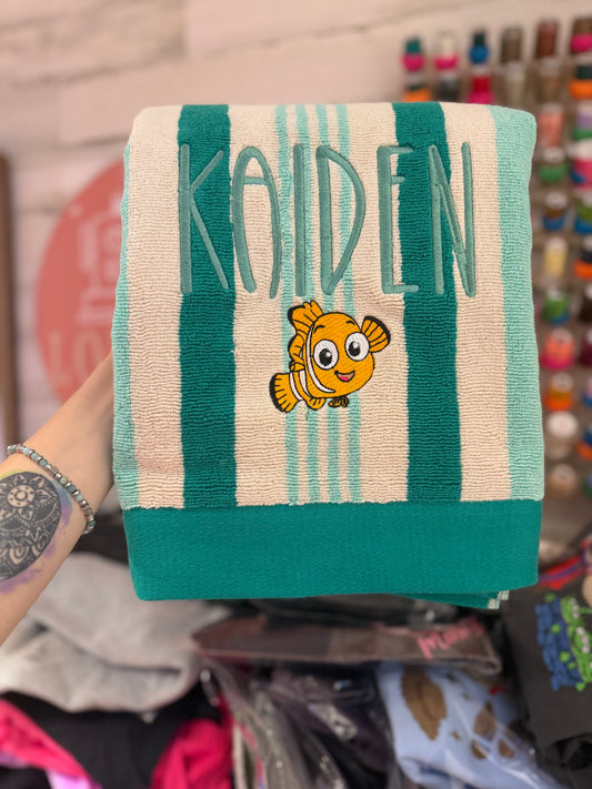 Personalized Beach Towels