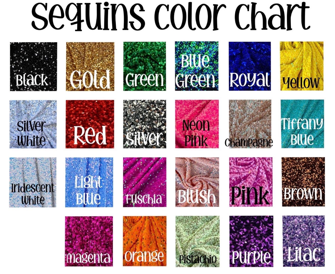 Custom Sequin Order