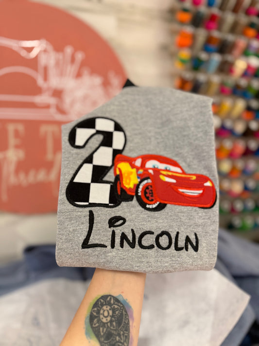 Lightning McQueen Birthday T-Shirt