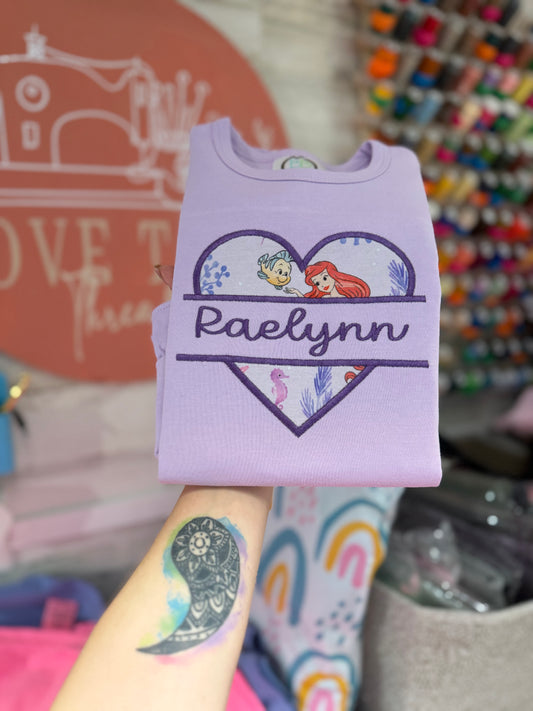 Custom Heart With Name