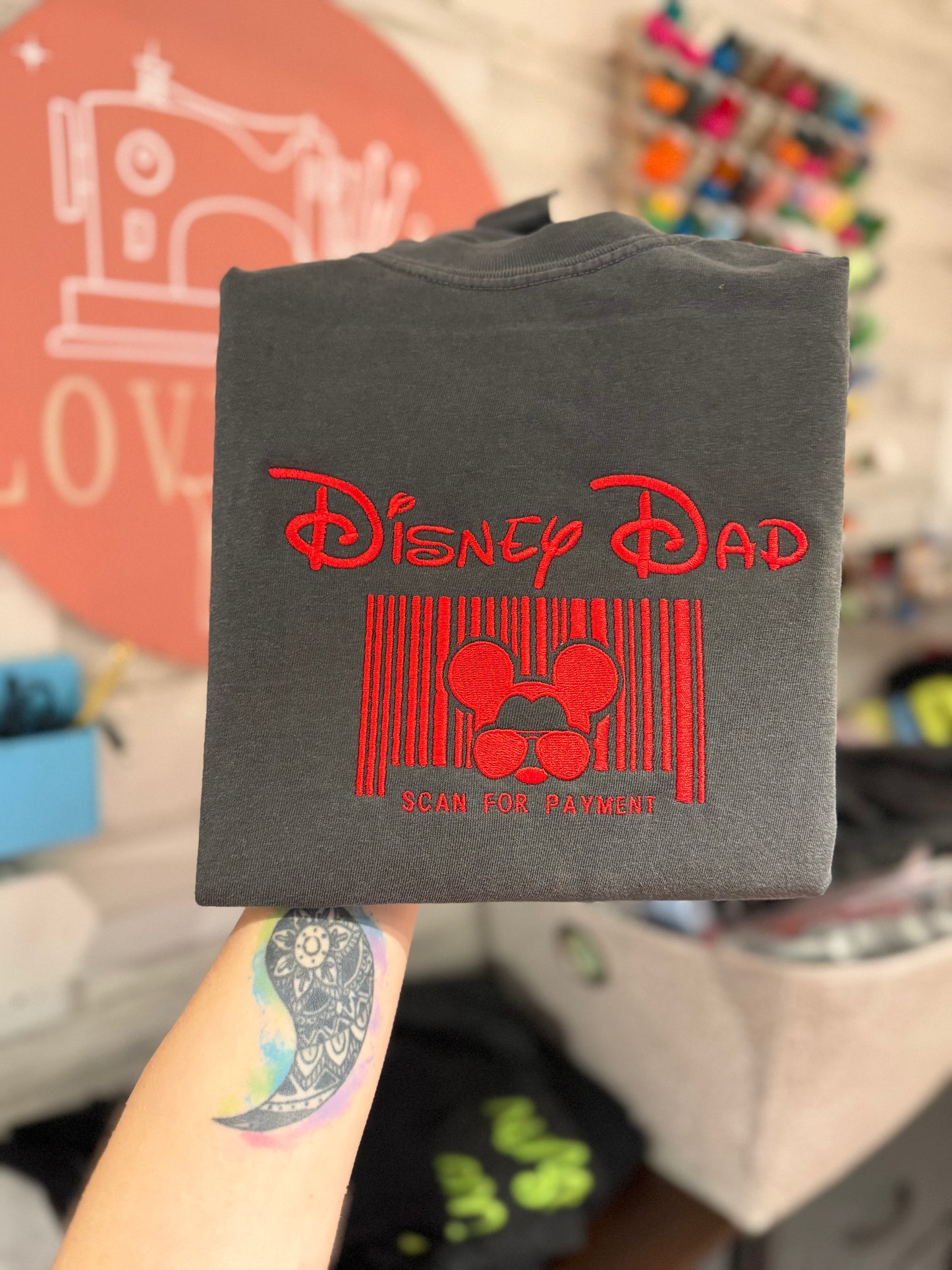 Disney Dad - Scan For Payment