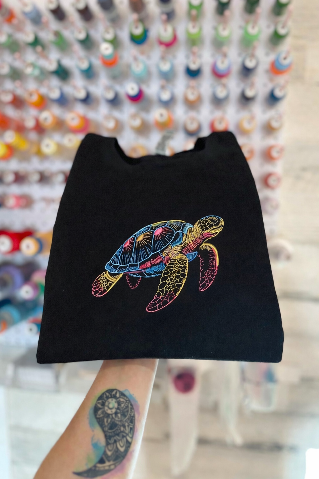 Sea Turtle Line Art