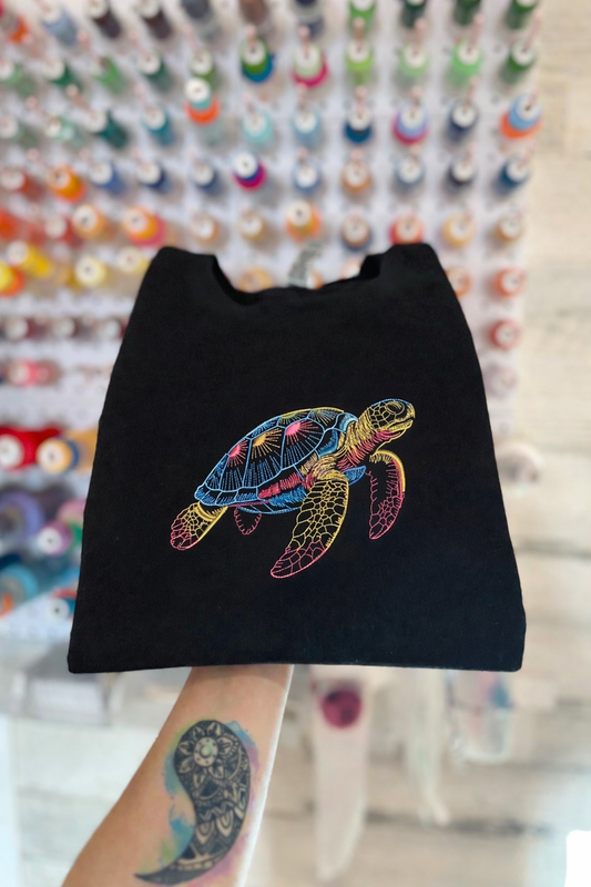 Sea Turtle Line Art