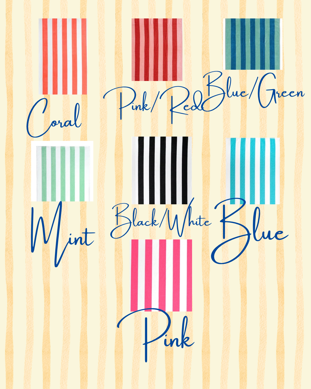Personalized Beach Towels