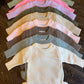 Personalized Knit Ruffle Romper