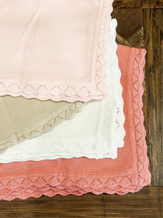 Personalized Knit Blanket