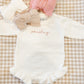 Personalized Knit Romper (NO ruffles)