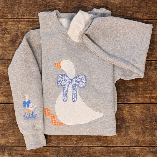 Personalized Quilted Goose