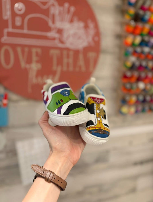 Toy Story Inspired Vans — Hand Painted