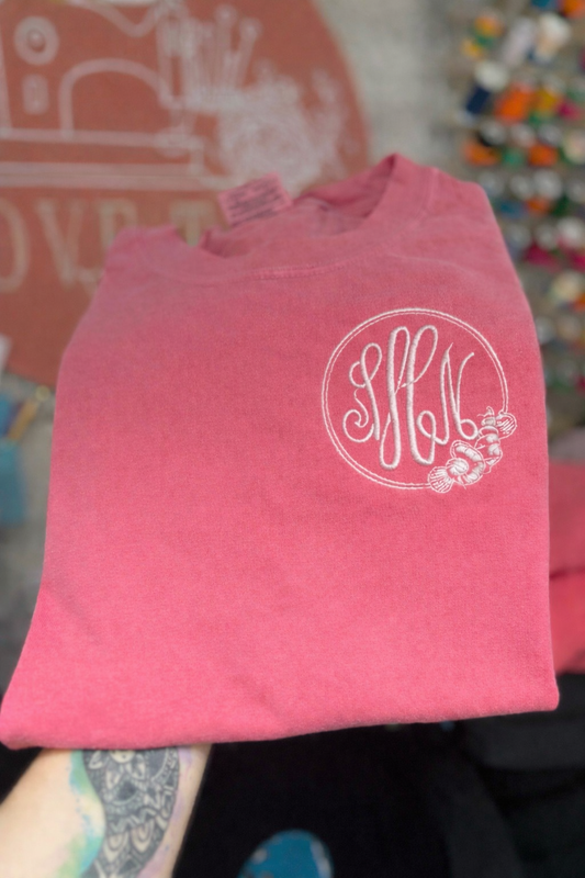 Monogram With Shells